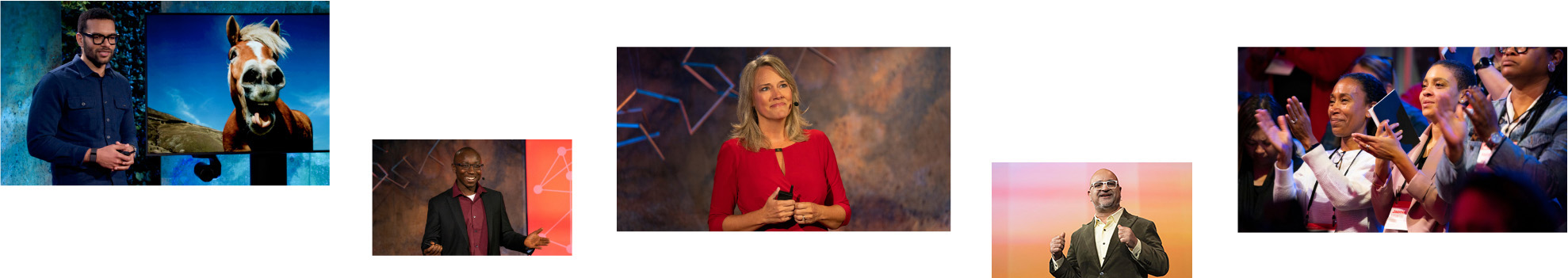 A collection of educators and their audiences