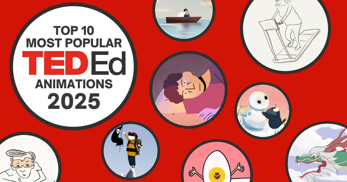 The 10 most popular TED-Ed Animations of 2025